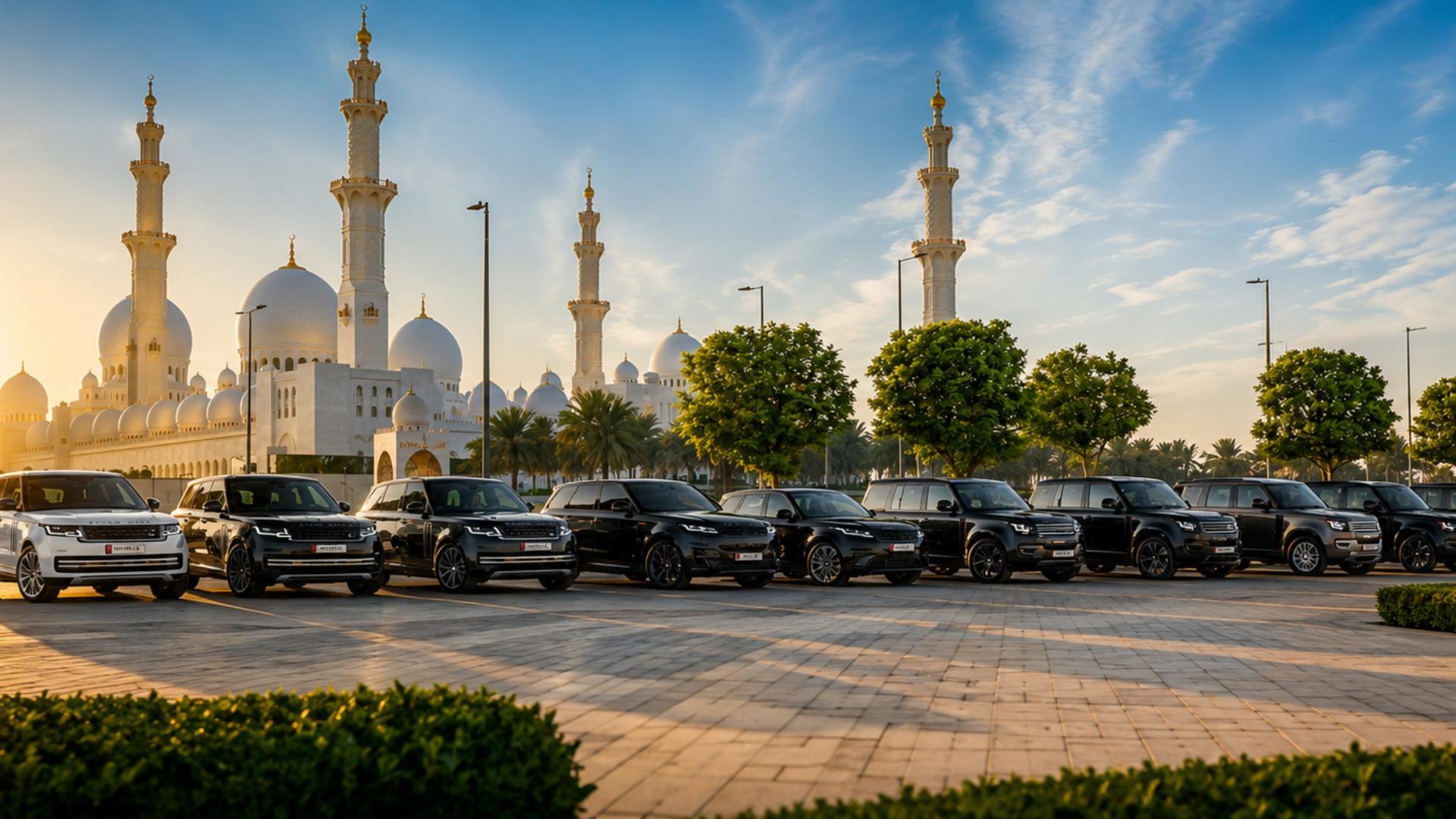 Luxury SUV tour in Abu Dhabi visiting cultural landmarks